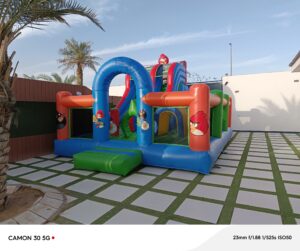 زحليقة مع نطيطة انفري بيرد مقاس 5*5*7 متر رقم 151