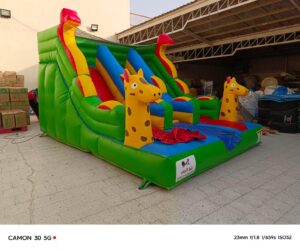 زحليقة بدون الغورلا مقاس 5.2*5.3*5 متر رقم 681