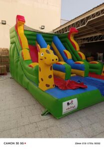 زحليقة بدون الغورلا مقاس 5.2*5.3*5 متر رقم 681