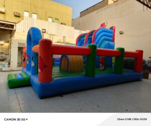 زحليقة مع نطيطة انفري بيرد مقاس 5*5*7 متر رقم 151